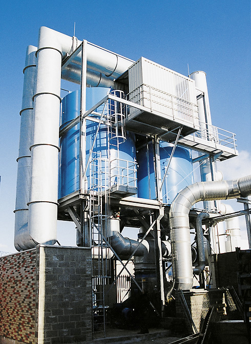 Thermal solvent oxidation plant