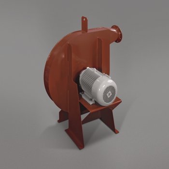 High-pressure fan HV-M with direct motor drive