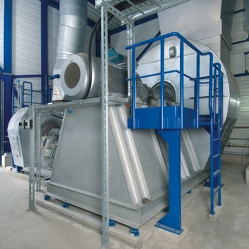 Supply air fan for a power plant