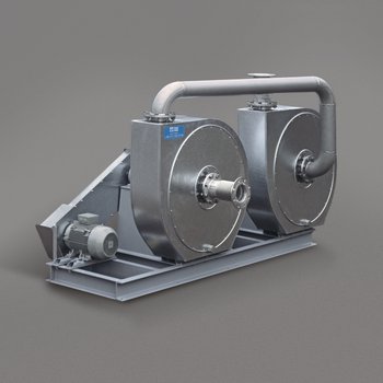 High-pressure, two-stage, belt-driven fan HV-ZR