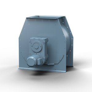 Example illustration of a rotary airlock