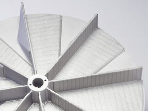 Illustration of conveying fan