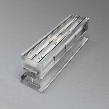 Adjustable flotation dryer nozzle 