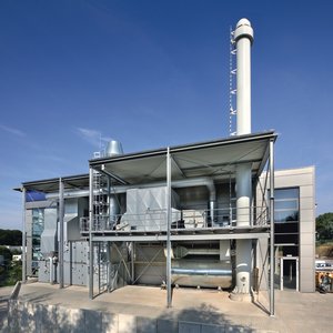 Air technology for a coil coating line for light metal foil