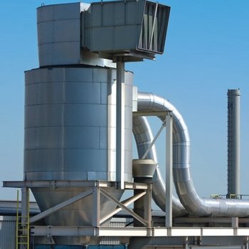 Cyclone-separator for aluminium swarf 