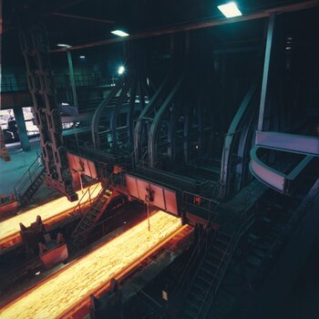 Vapour exhaust for steel plate refining process