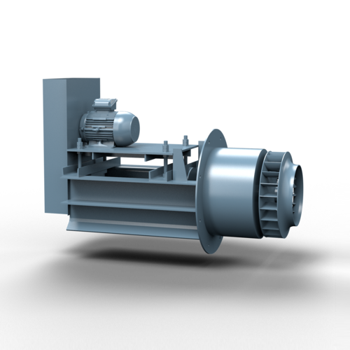 Example illustration of a hot gas circulation fans