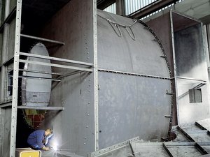 Illustration of large and special fan