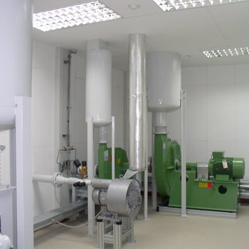 Sealing air fans
