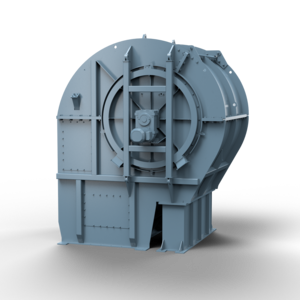 Example illustration of an air-based separators