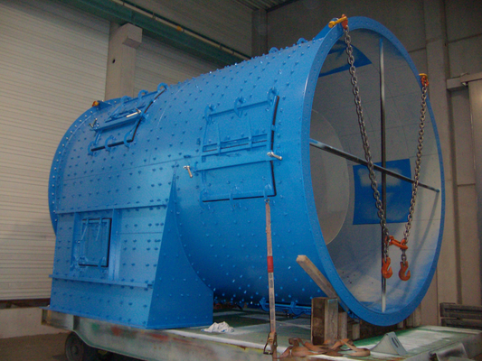 Cyclone with wear plates