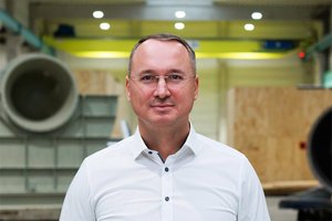 Portrait of the Sector Manager Metallurgy and Mining Sergei Volchenko