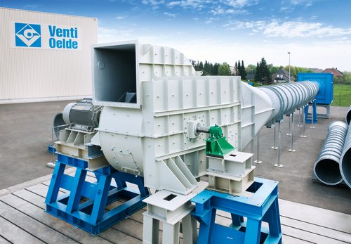 M-series fan on the large-scale test bench