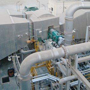 Tandem drive for centrifugal fans