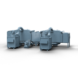Example illustration of a drying system for coating plants