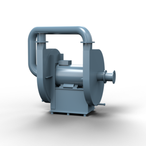 Example illustration of a high-pressure fan