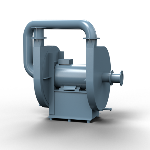 Example illustration of a high-pressure fan