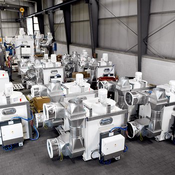 Drying modules for a gravure printing press 