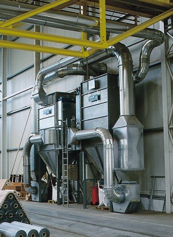Cutter dust filter 