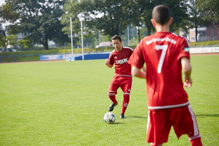 Murat Kocapinar at football training